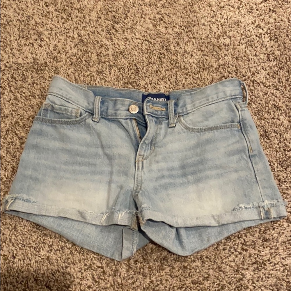 Cute old navy jean shorts